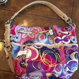 Authentic Coach Poppy Satchel